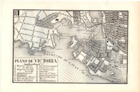 LAMINA V32430: Plano de Victoria