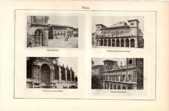 LAMINA V32428: Vistas de Viana, Navarra