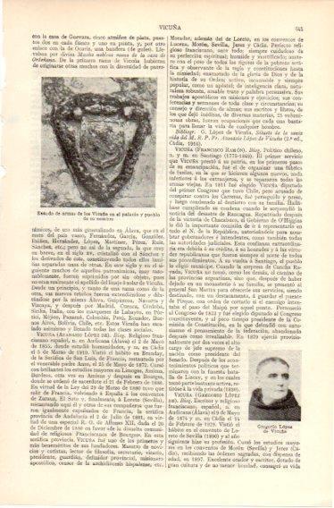 LAMINA V32416: Escudo de armas de los Vicuña
