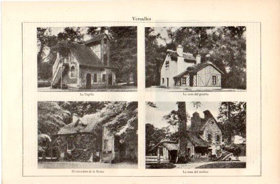 LAMINA V32424: Casas en Versalles