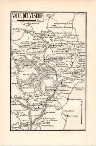 LAMINA V32410: Mapa del valle del Vesubie