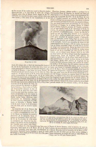 LAMINA V32368: Erupcion del Vesubio de 1922
