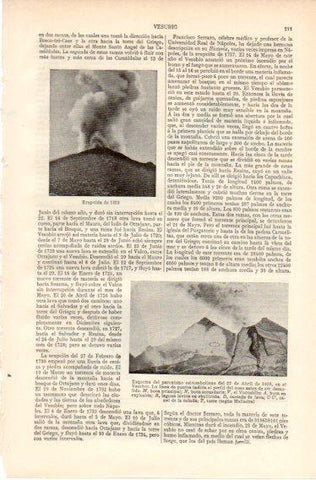 LAMINA V32368: Erupcion del Vesubio de 1922