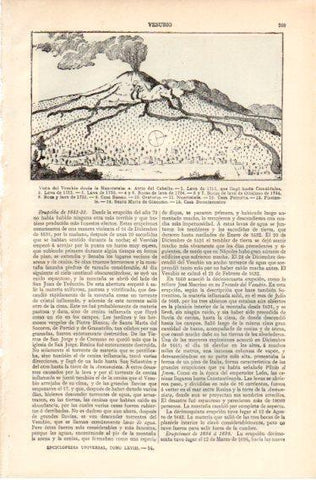 LAMINA V32367: Vista del Vesubio desde la Nunciatela