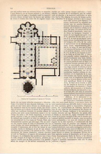 LAMINA V32357: Planta del monasterio e iglesia de Veruela
