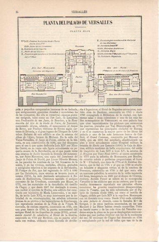 LAMINA V32346: Planta del Palacio de Versalles planta baja