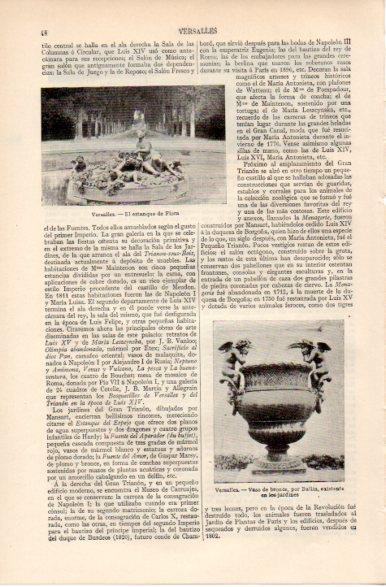 LAMINA V32352: Estanque de Flora en Versalles