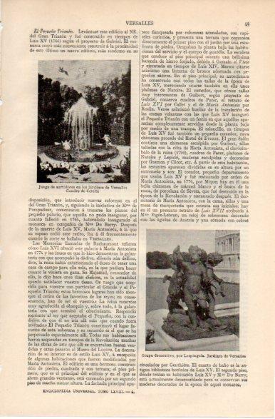 LAMINA V32353: Grupo decorativo por Lespingola en Jardines de Versalles