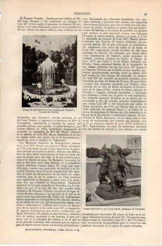 LAMINA V32353: Grupo decorativo por Lespingola en Jardines de Versalles