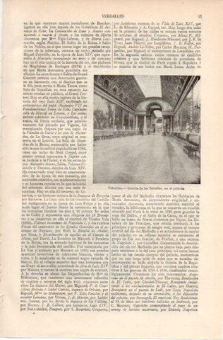 LAMINA V32350: Galeria de las Batallas en Palacio de Versalles