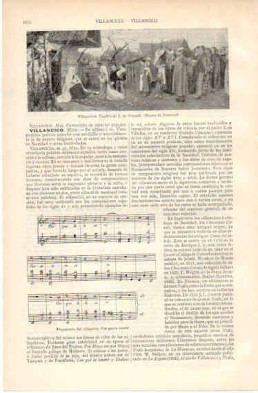 LAMINA V32580: Villancicos por J. de Vriendt