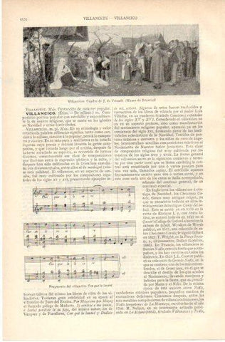 LAMINA V32580: Villancicos por J. de Vriendt