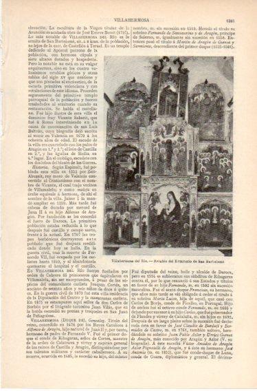 LAMINA V32570: Retablo del Ermitorio de San Bartolome, Villahermosa del Rio