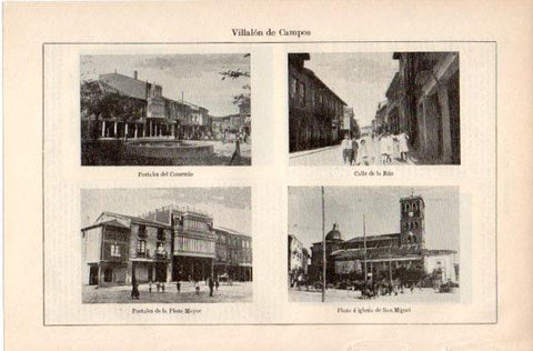 LAMINA V32611: Vistas de Villalon de Campos