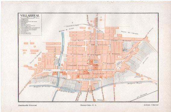 LAMINA V32616: Plano de Villareal