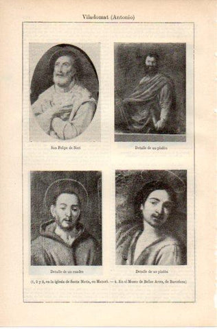 LAMINA V32555: Detalles pinturas de la iglesia de Santa Maria en Mataro