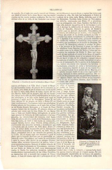 LAMINA V32594: Crucifico atribuido a Miguel Angel en Villarreal
