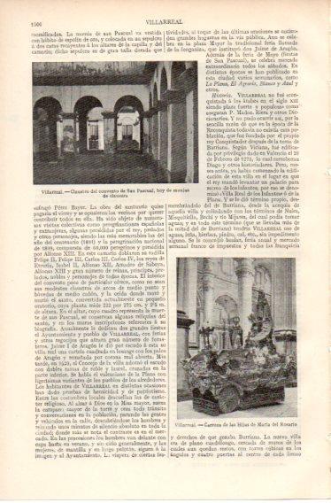LAMINA V32595: Carroza de las Hijas de Maria del Rosario en Villarreal