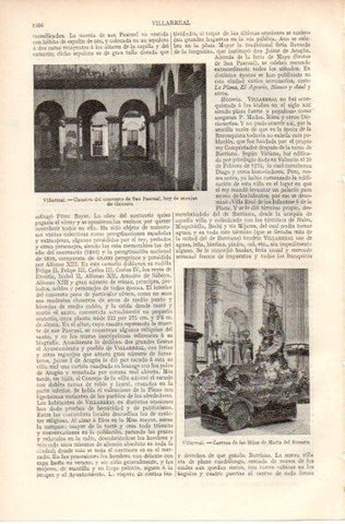 LAMINA V32595: Carroza de las Hijas de Maria del Rosario en Villarreal