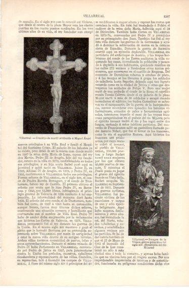 LAMINA V32596: La Virgen del Ermitorio del rio Mijares en Villarreal
