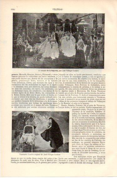 LAMINA V32603: El triunfo de la dogaresa por J. Villegas Cordero