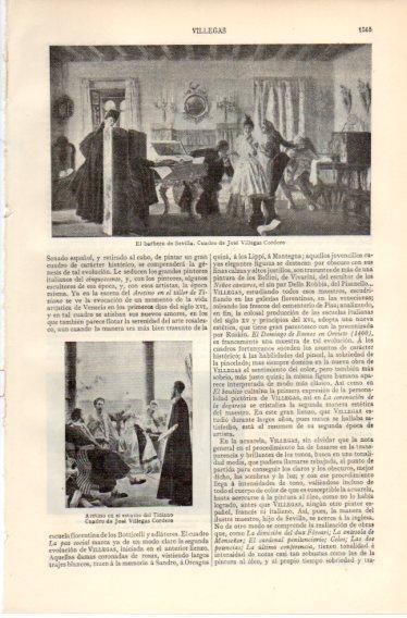 LAMINA V32604: El barbero de Sevilla por J. Villegas Cordero