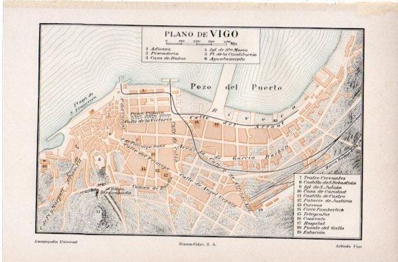 LAMINA V32515: Plano de Vigo