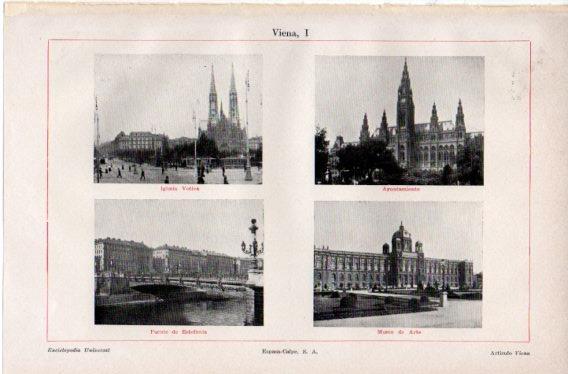 LAMINA V32512: Vistas de Viena