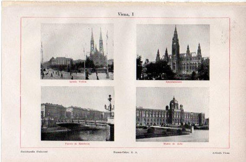 LAMINA V32512: Vistas de Viena