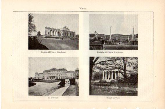 LAMINA V32510: Monumentos en Viena