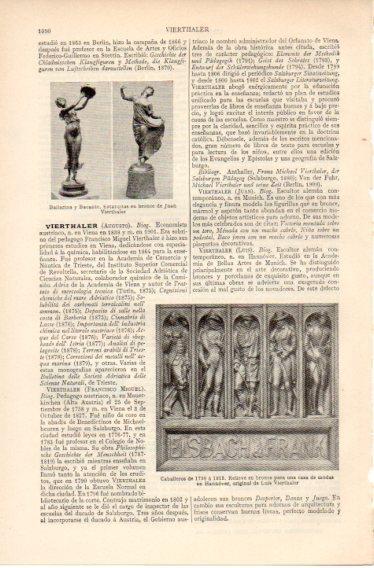 LAMINA V32491: Bailarina y Bacante por J. Vierthaler