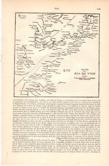 LAMINA V32495: Plano de la Ria de Vigo