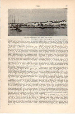 LAMINA V32545: Vista de Villa Nova de Portimao