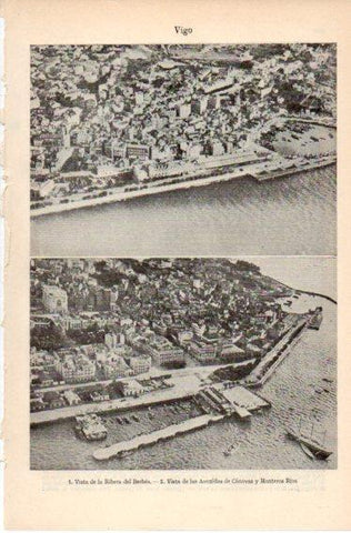 LAMINA V32553: Vistas aereas de Vigo