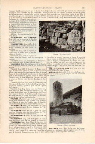LAMINA V32521: Iglesia de Vilamos
