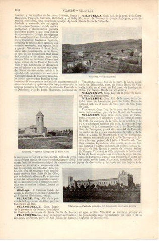 LAMINA V32530: Vista, iglesia y Colegio de huerfanos en Vilatorta