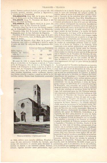 LAMINA V32527: Iglesia de Vilaseca de Solcina