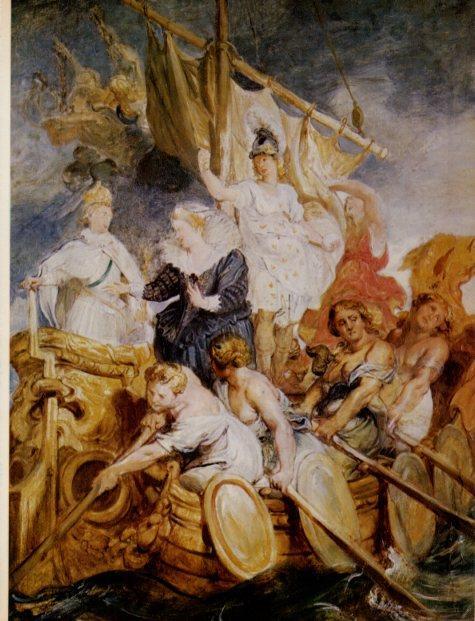 LAMINA V33048: Boceto de la serie de Maria de Medicis por Rubens