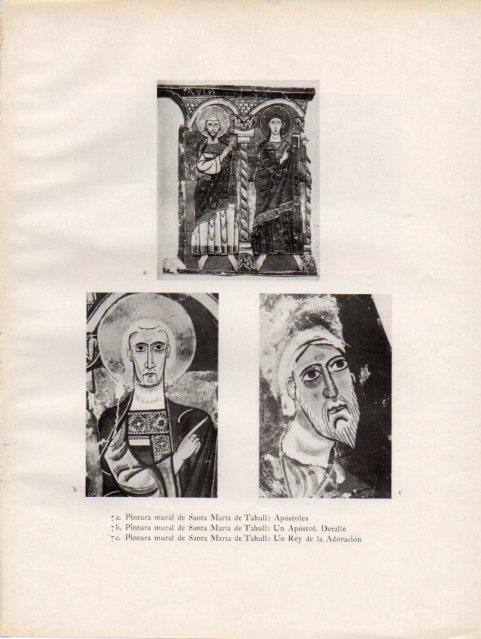 LAMINA V33066: Apostoles, Apostol y Rey de la Adoracion en Santa Maria de Taull