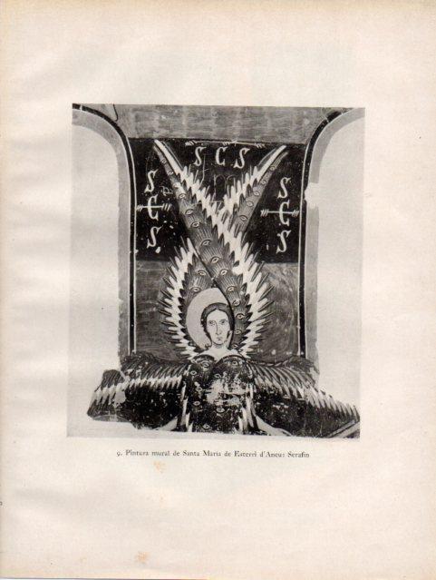 LAMINA V33067: Serafin pintura de Santa Maria de Esterri d'Aneu