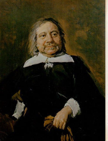 LAMINA V33041: Retrato de Willen Croes por Frans Hals