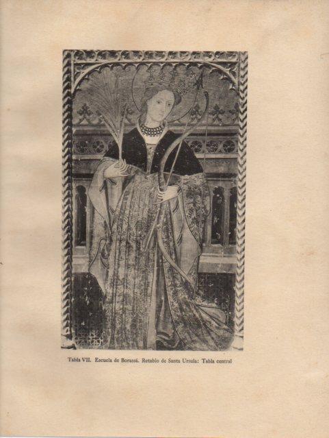 LAMINA V33104: Retablo de Santa Ursula, Escuela de Borrassa