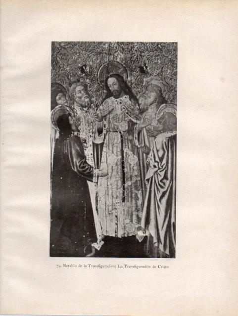 LAMINA V33108: La Transfiguracion de Cristo, Catedral de Barcelona