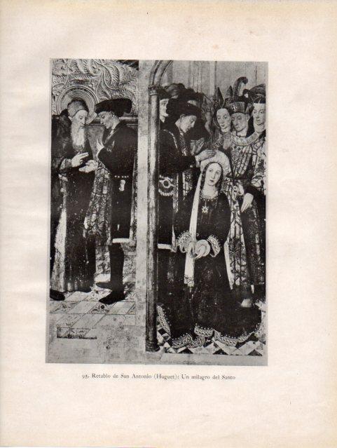 LAMINA V33117: Un milagro del Santo, Retablo de San Antonio