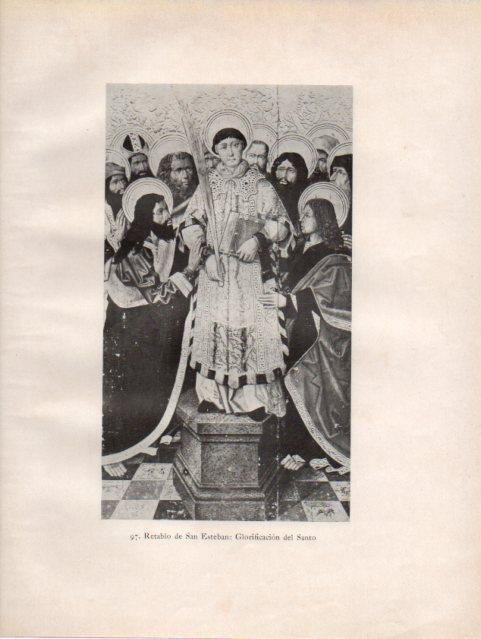 LAMINA V33118: Glorificacion del Santo, Retablo de San Esteban