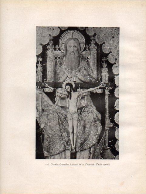 LAMINA V33120: Retablo de la Trinidad por Gabriel Guardia