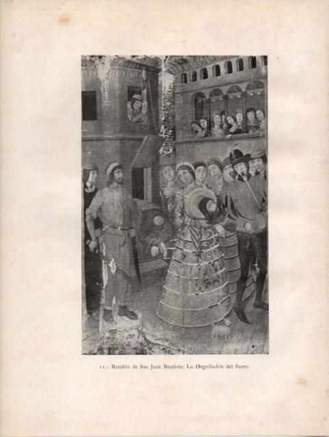 LAMINA V33124: La Degollacion del Santo, Retablo de San Juan Bautista