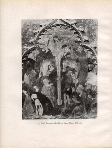 LAMINA V33095: Calvario por Lluis Borrassa