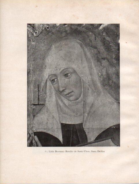 LAMINA V33096: Santa Delfina por Lluis Borrassa
