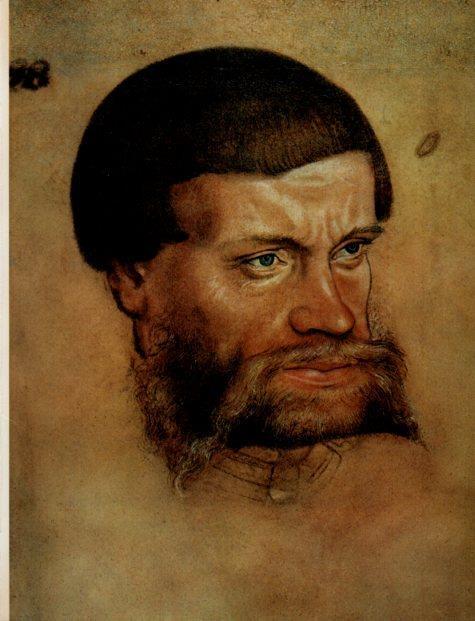 LAMINA V32937: Retrato de un principe sajon por Lucas Cranach